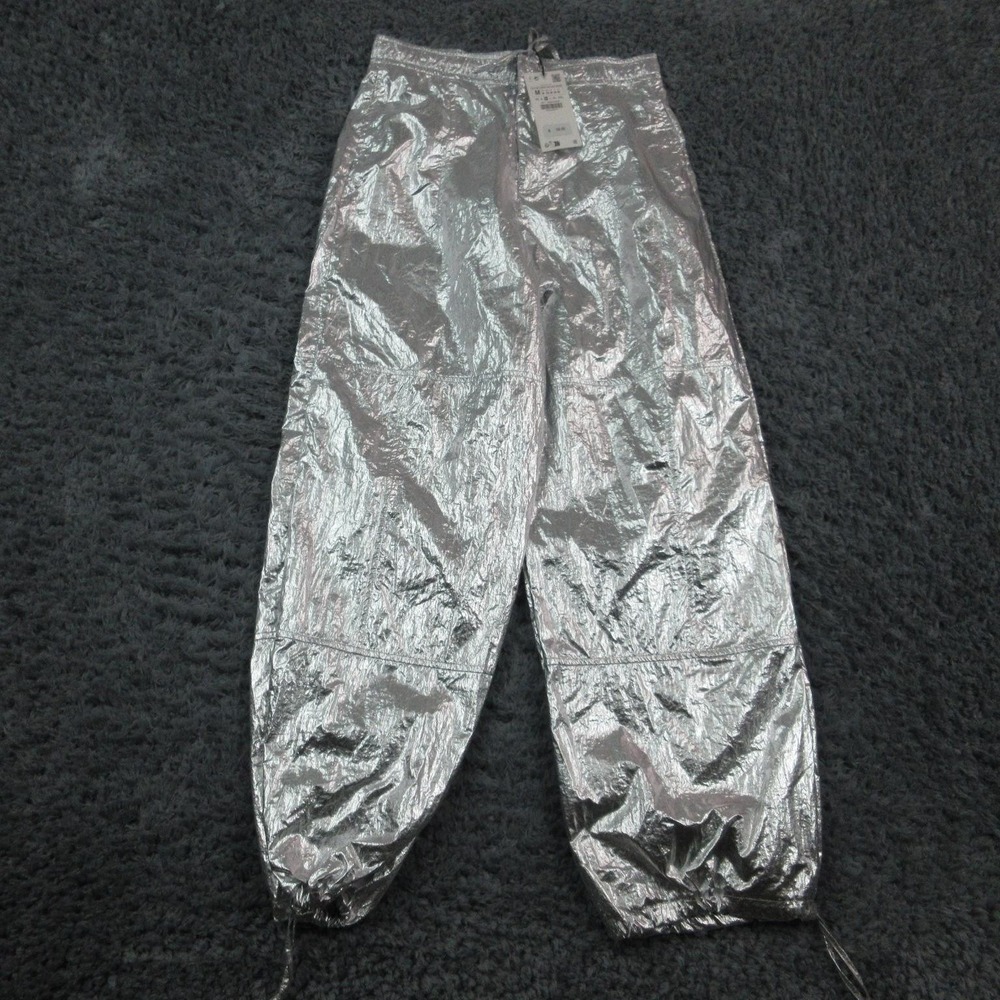 Zara Silver Track Pants